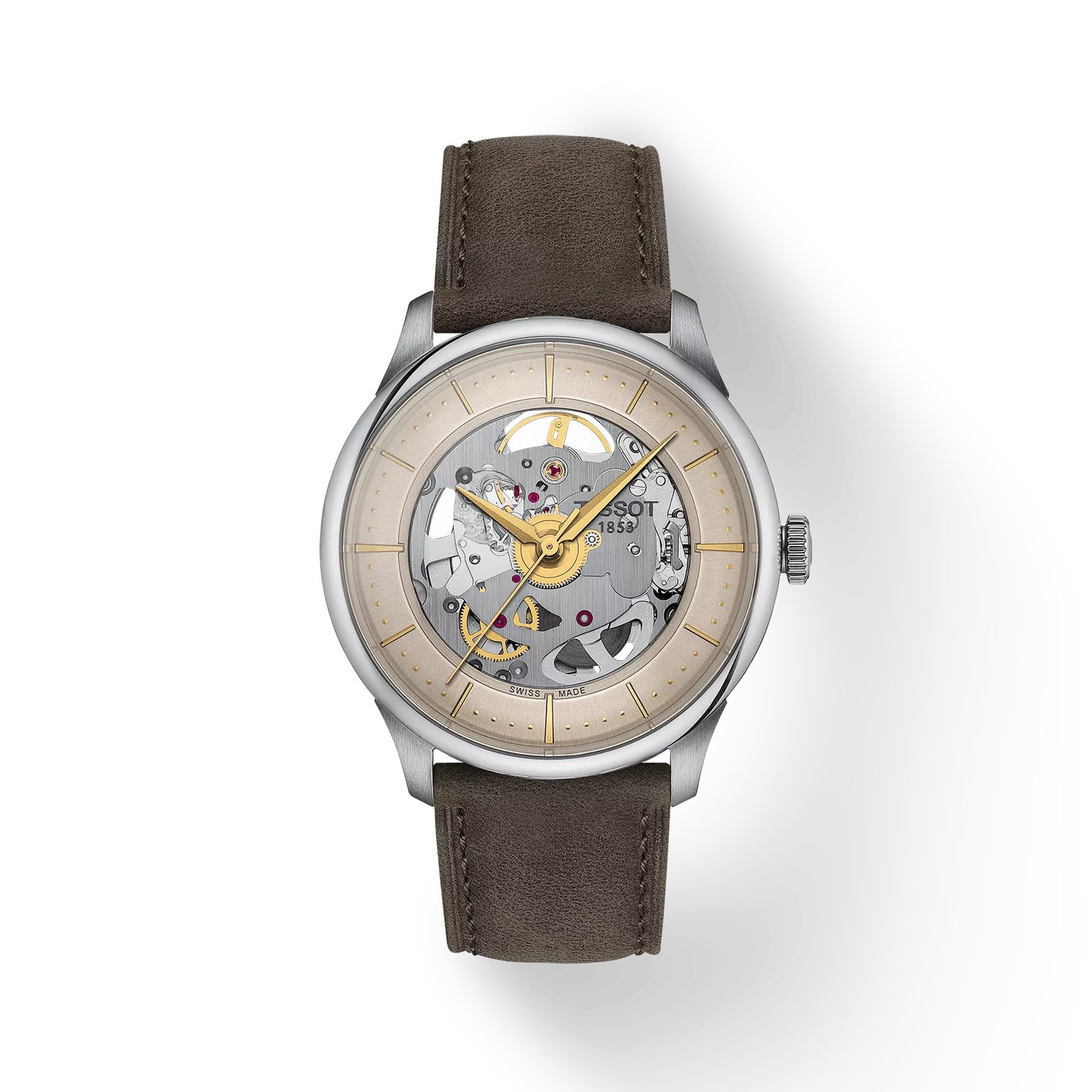 03695d3b-4272-4733-9afc-ef9d1fc636ba_T139-836-16-261-00_Shadow Tissot Chemin Des Tourelles Skeleton 39mm - Görsel 1