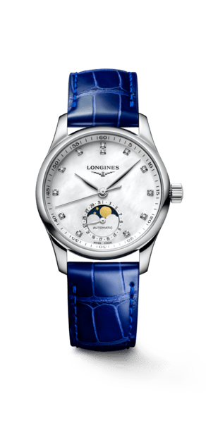 watchl2.409.4.87.0.png Longınes Master Collectıon Moonphase - Beyaz Sedef - Görsel 1