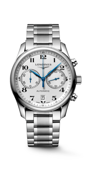 watchl2.629.4.78.6.png Longınes Master Collectıon Chronograph - Gümüş "Barleycorn" - Görsel 1