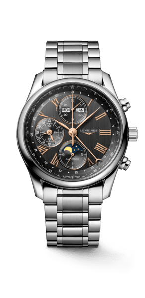watchl2.673.4.61.6.png Longınes Master Collectıon Chrono Moonphase - Antrasit - Görsel 1