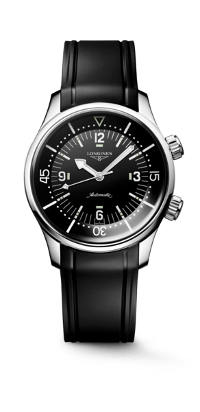watchl3.764.4.50.9.png Longınes Legend Dıver - Siyah Laker Cilalı - Görsel 1